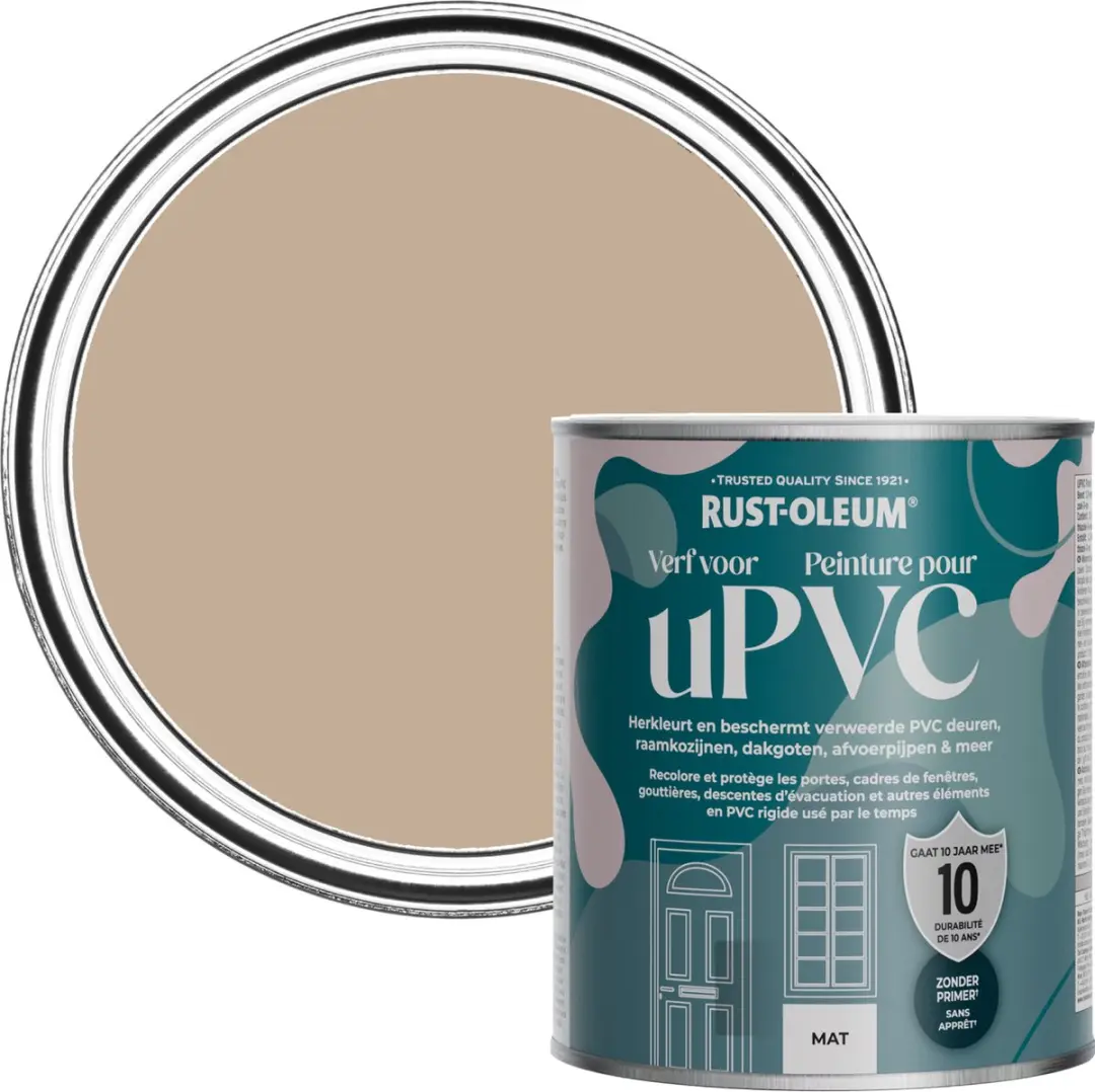 Rust-Oleum Bruin Verf PVC Gezouten Karamel 750ml