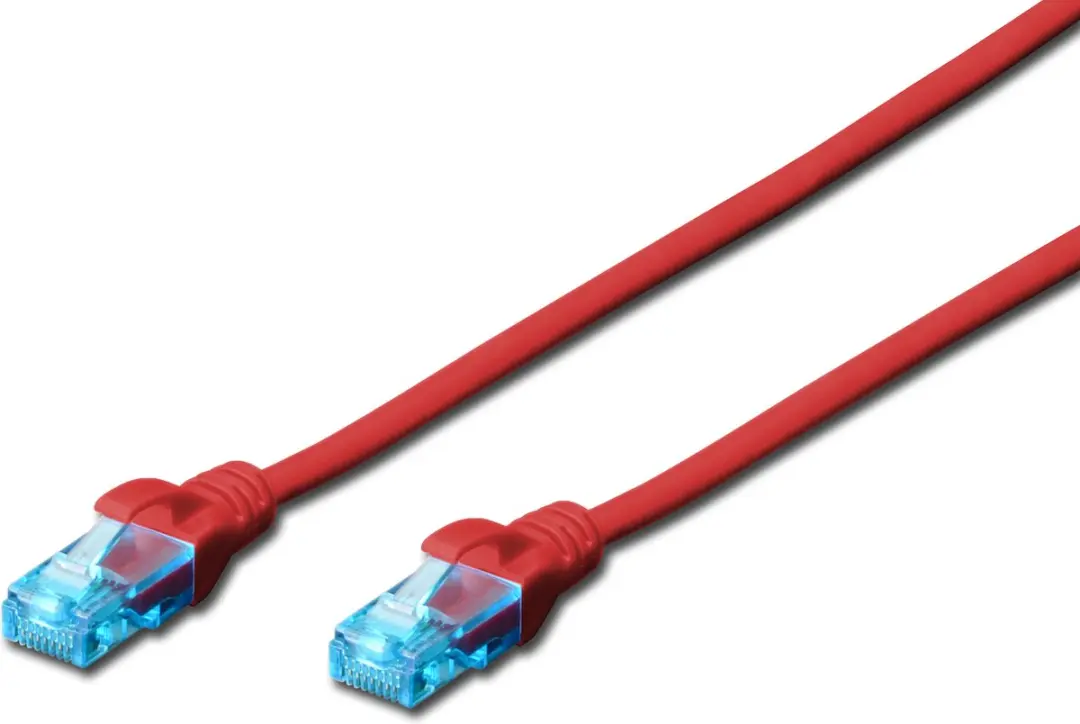 Digitus DK-1512-020/R RJ45 Netwerkkabel CAT5e 2m