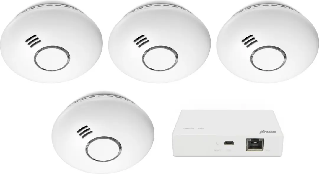 Alecto SMART-SMOKE10 Zigbee Rookmelder - 5 Stuks