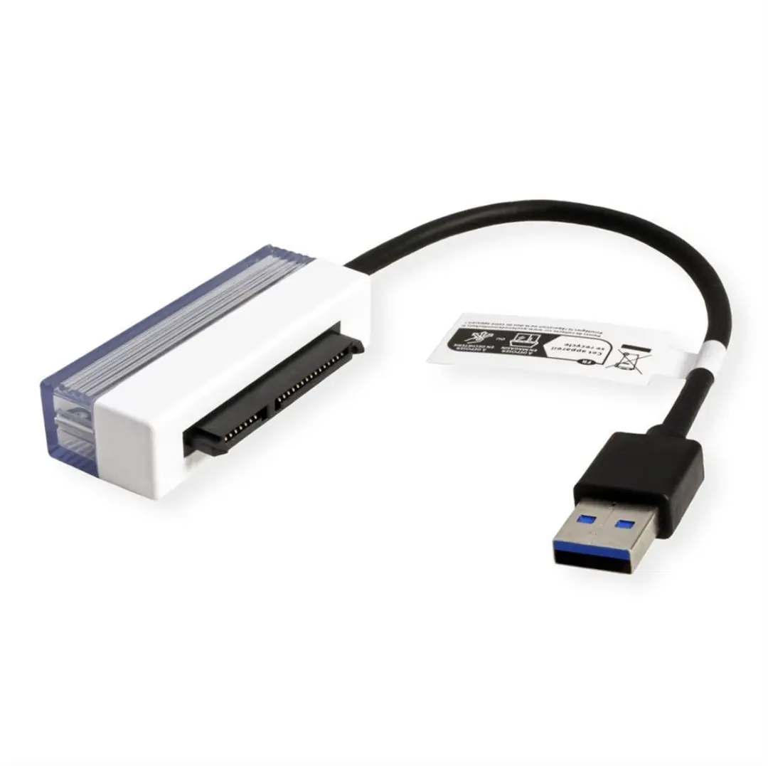 Value USB 3.2 naar SATA Converter 6.0 Gbit/s - Zwart
