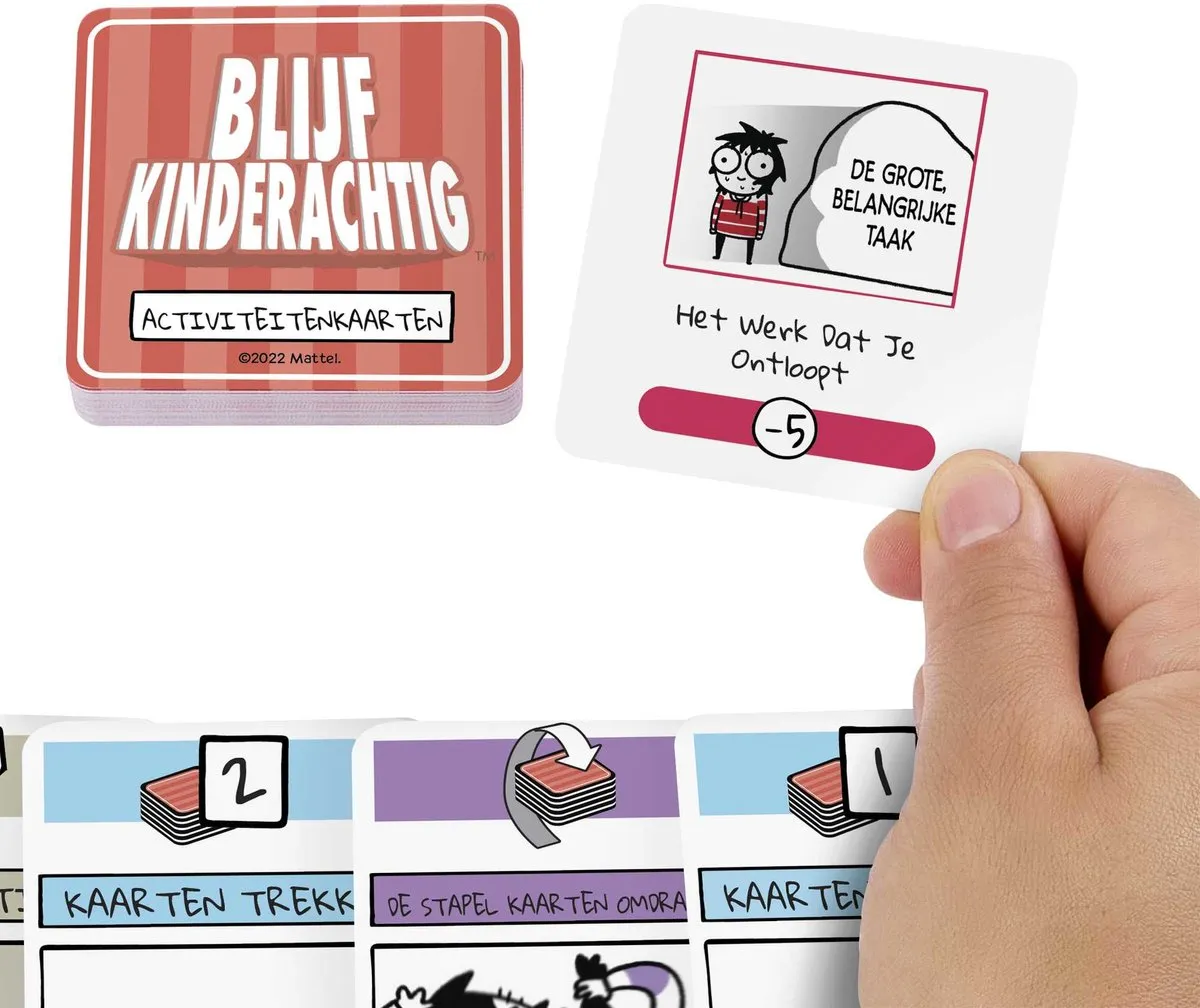 Mattel Games Blijf Kinderachtig Kaartspel MAT-HPH13 - 2-4 Spelers