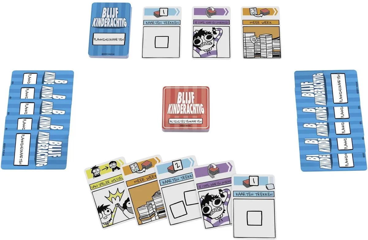 Mattel Games Blijf Kinderachtig Kaartspel MAT-HPH13 - 2-4 Spelers