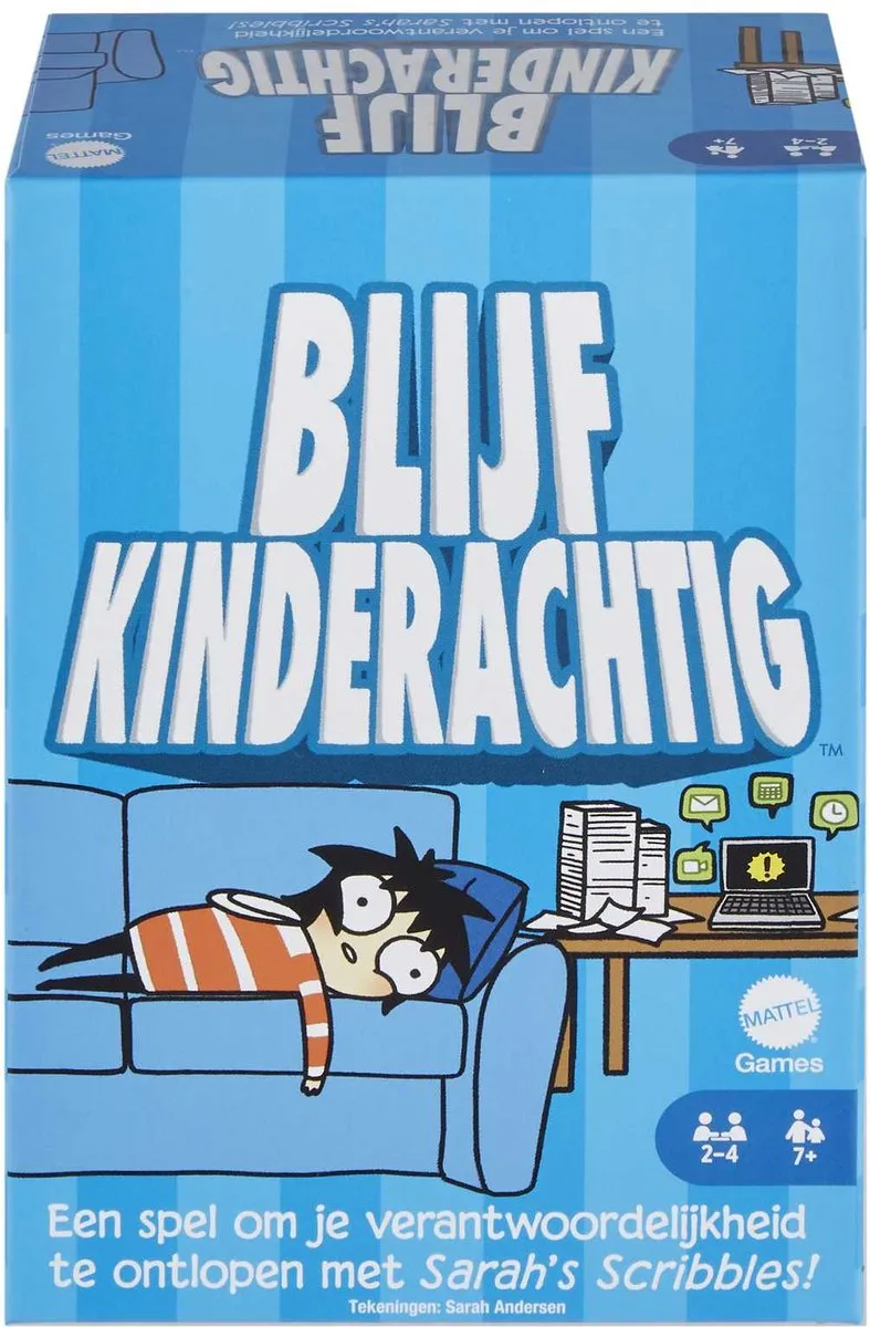 Mattel Games Blijf Kinderachtig Kaartspel MAT-HPH13 - 2-4 Spelers