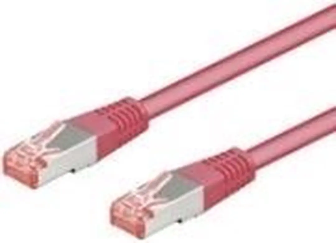 Goobay Wentronic 93441 Cat 6 UTP-kabel 5m - Magenta
