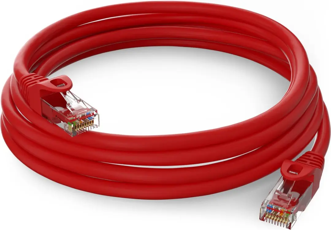 DSIT CAT5E Netwerkkabel RJ45 - Rood 15m