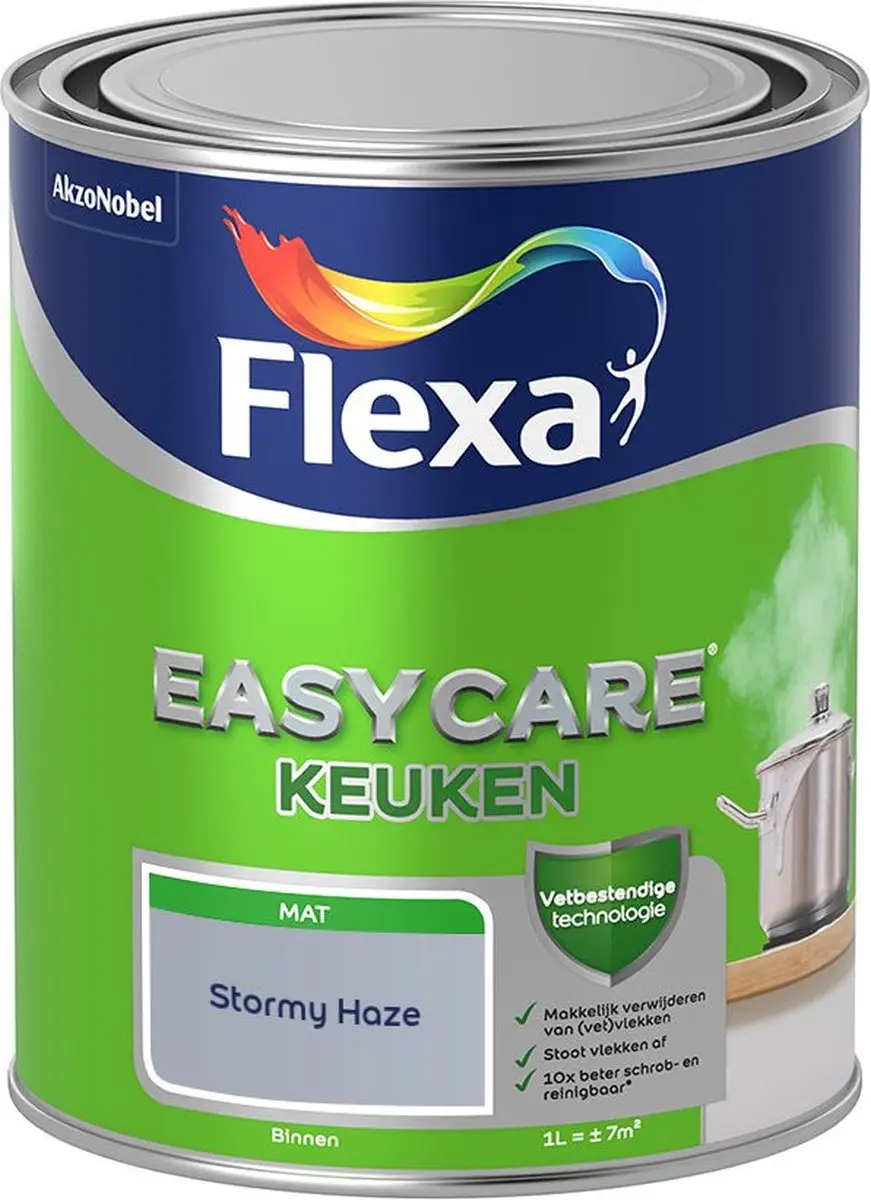 Flexa Easycare Keuken Stormy Haze Mengverf 1L