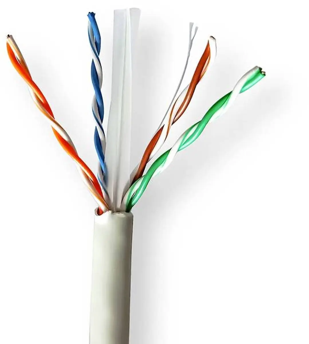 Nedis CAT6 Netwerkkabel 100m - Grijs