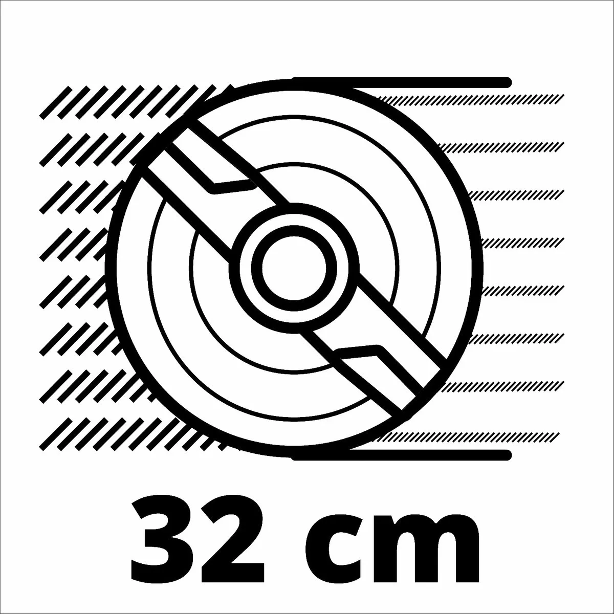 Einhell GC-EM 1000/32 Elektrische Grasmaaier 1000W - 32cm - 30L - afbeelding 6 van 6