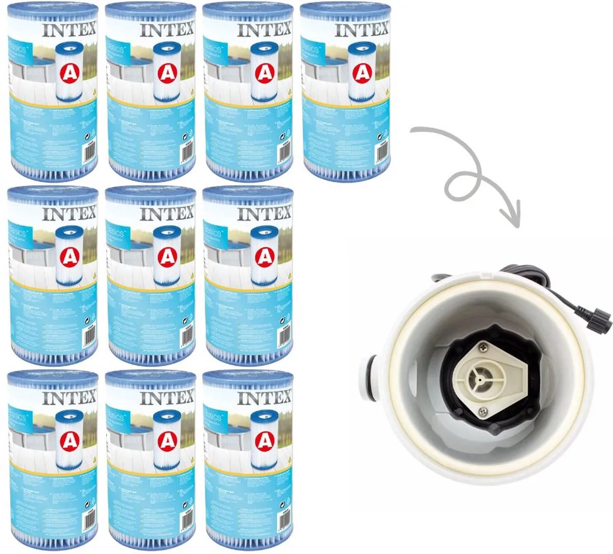 Intex A Filters GKD - 10 Stuks - 2271L