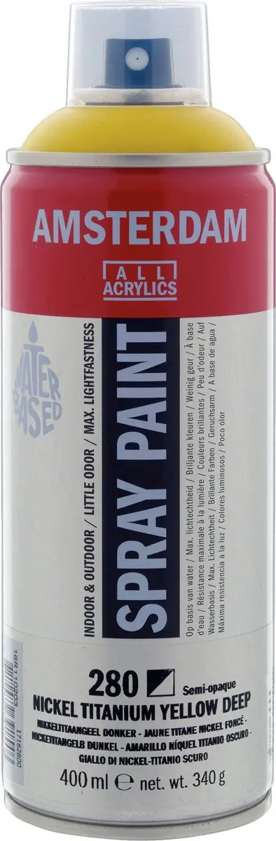 Talens Spraypaint 280 Nikkeltitaangeel Donker
