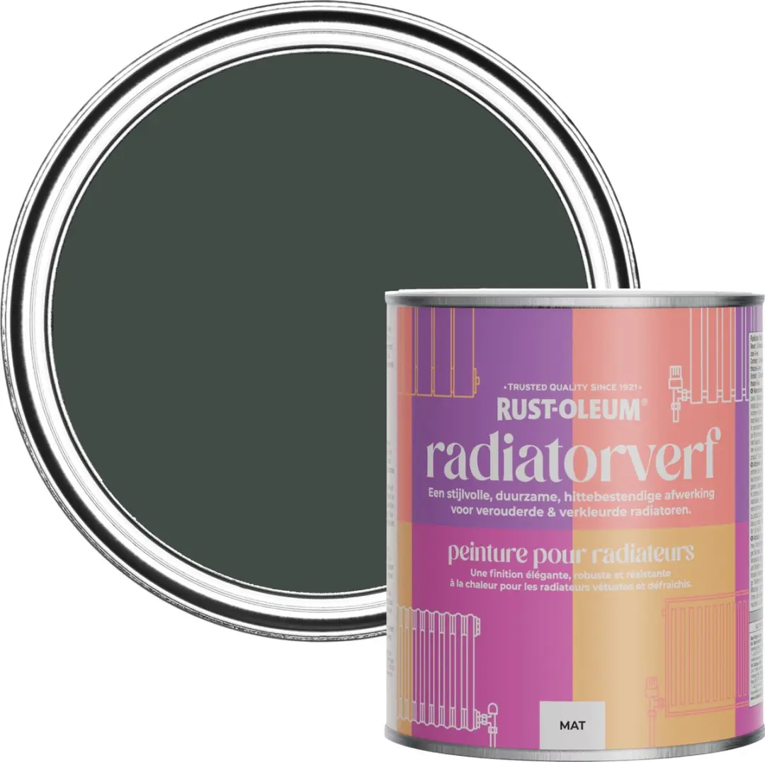 Rust-Oleum Zwarte Radiatorverf