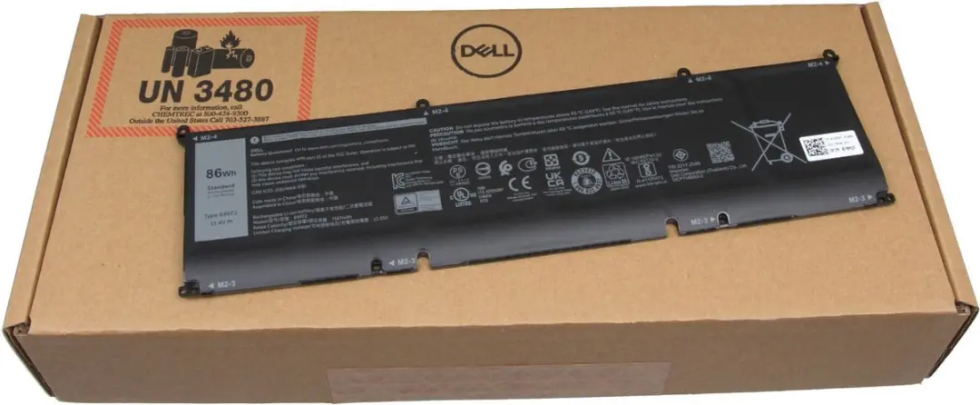 Dell 70N2F Batterij - 86Wh