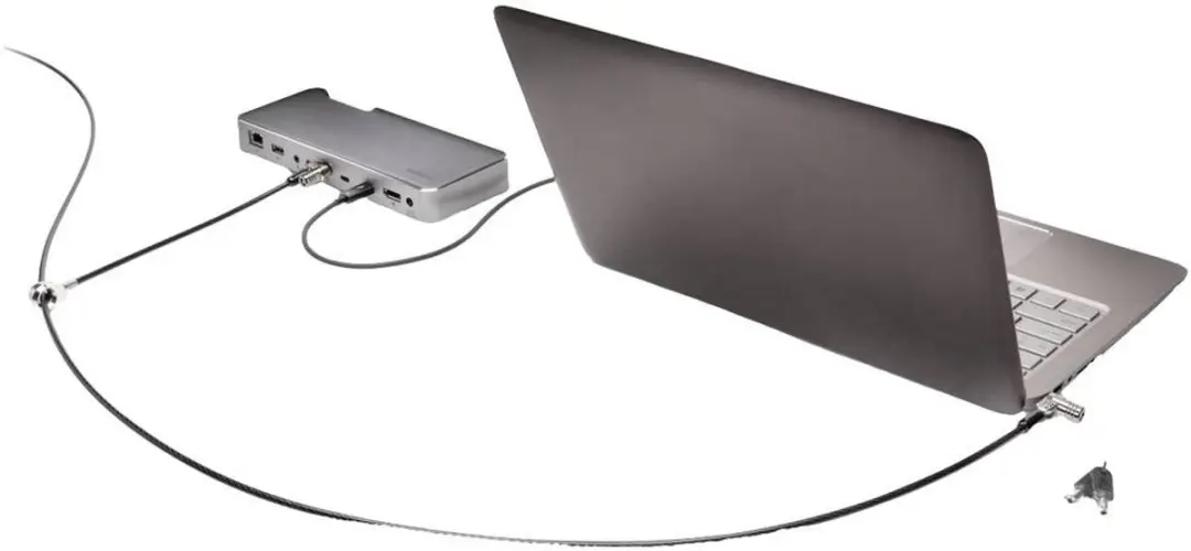 Kensington K65048WW MicroSaver 2.0 Twin-Laptopslot - Zwart