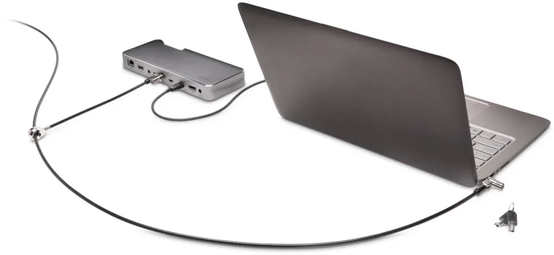 Kensington K65048WW MicroSaver 2.0 Twin-Laptopslot - Zwart