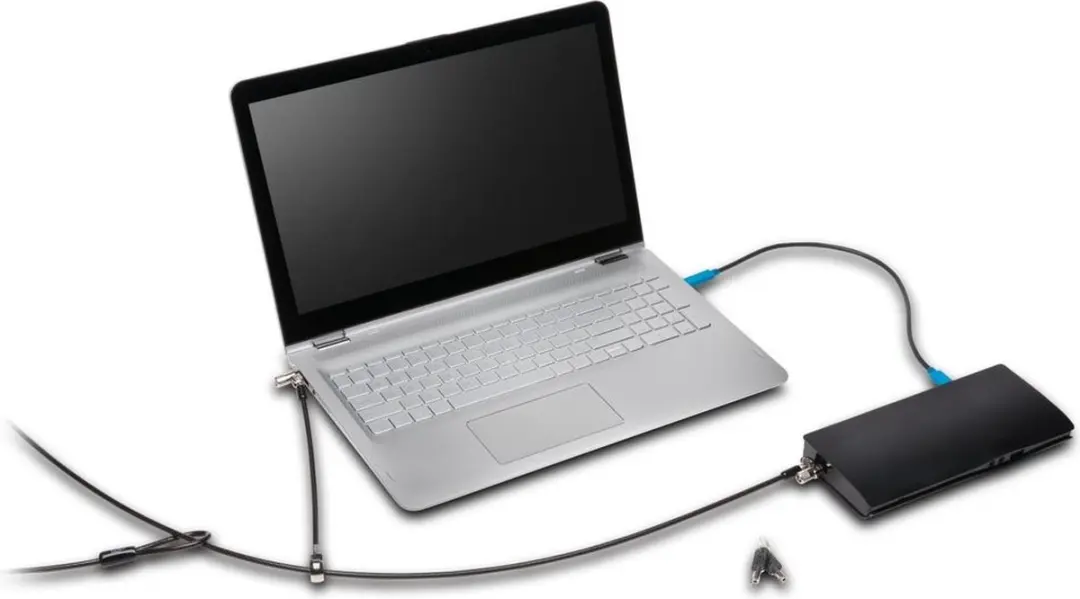 Kensington K65048WW MicroSaver 2.0 Twin-Laptopslot - Zwart - afbeelding 6 van 6