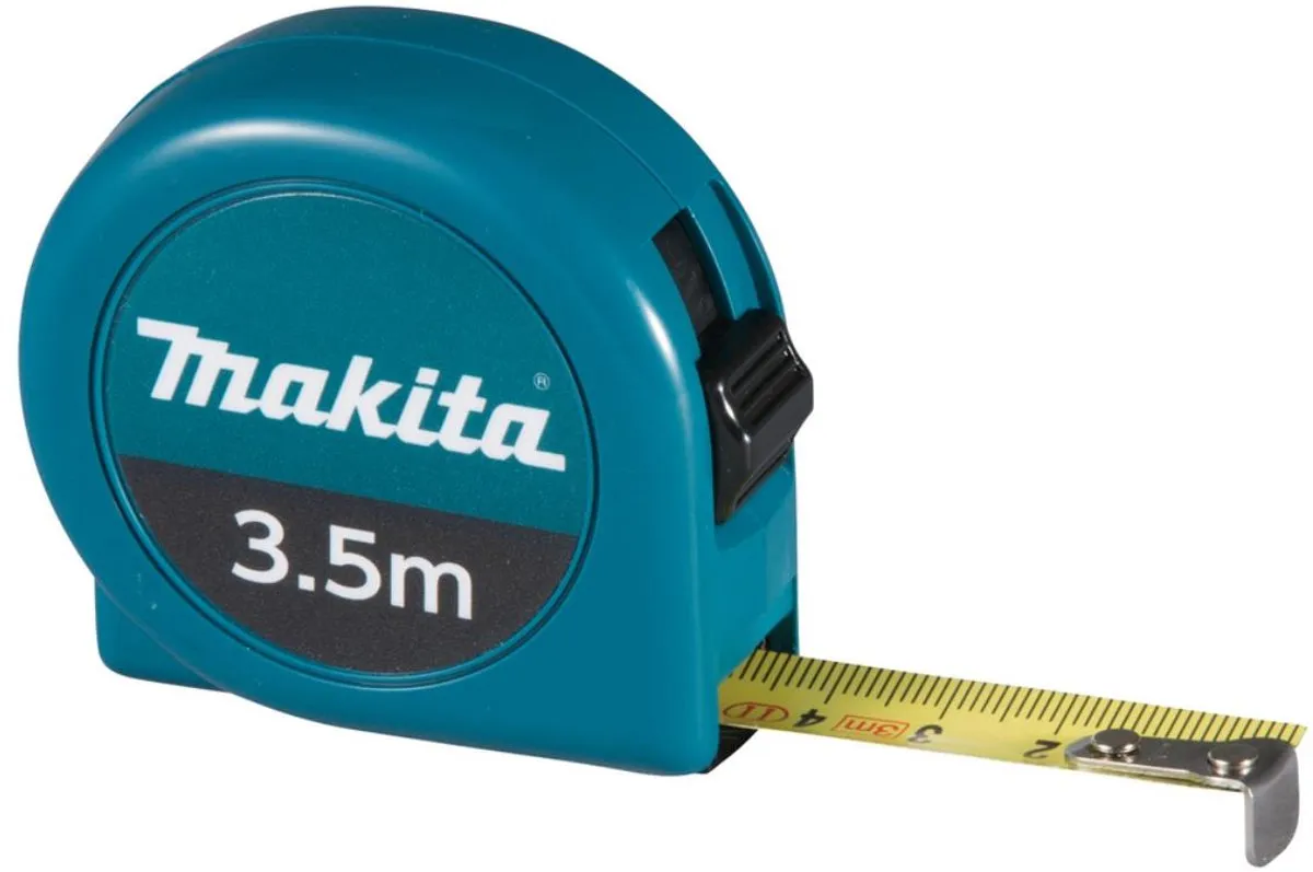 Makita B-57130 Rolmaat 3,5m - Waterblauw