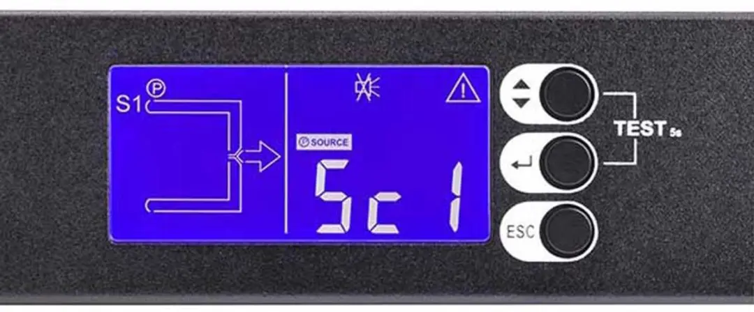 Eaton ATS16N UPS - 9 Stopcontacten - Zwart