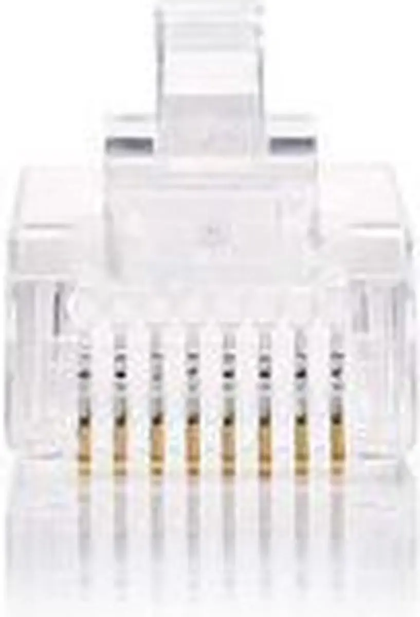 Nedis RJ45-Connector CAT5 Recht Verguld - 10 Stuks