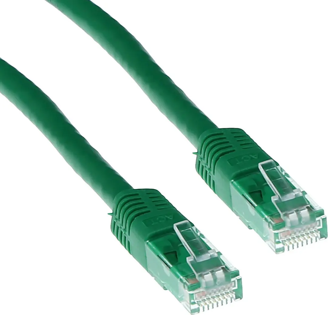 ACT Groene U/UTP CAT6 Patchkabel 10m
