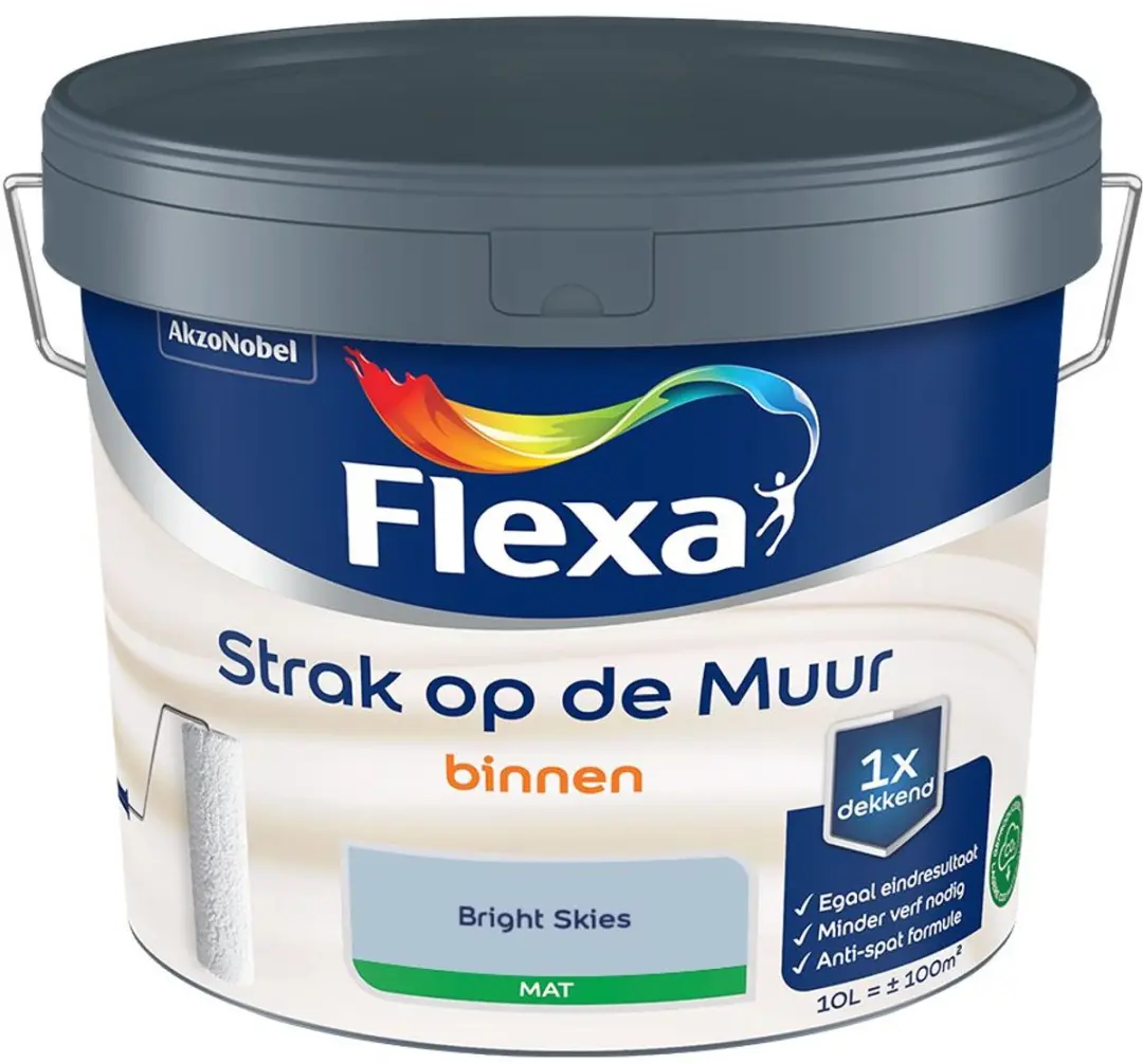Flexa Strak Op De Muur Binnen Mat Mengverf 10L