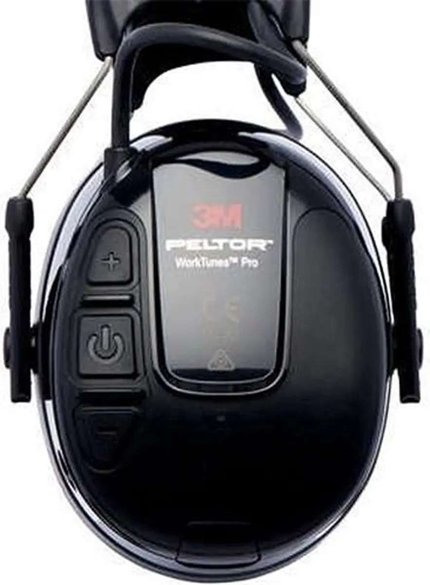 3M Peltor Oorkap Radio - Zwart