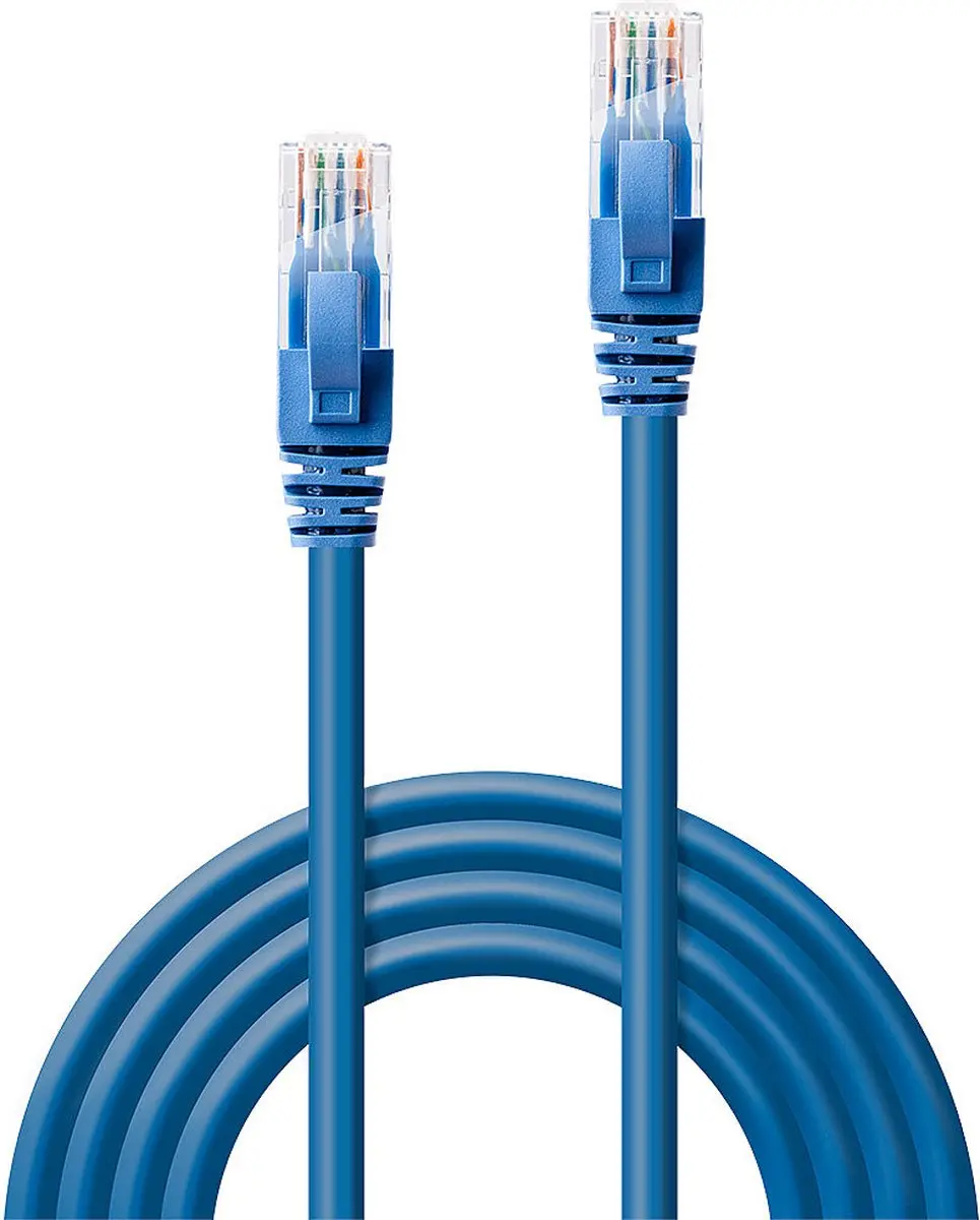 Lindy UTP Category 6 Kabel 50cm - Blauw