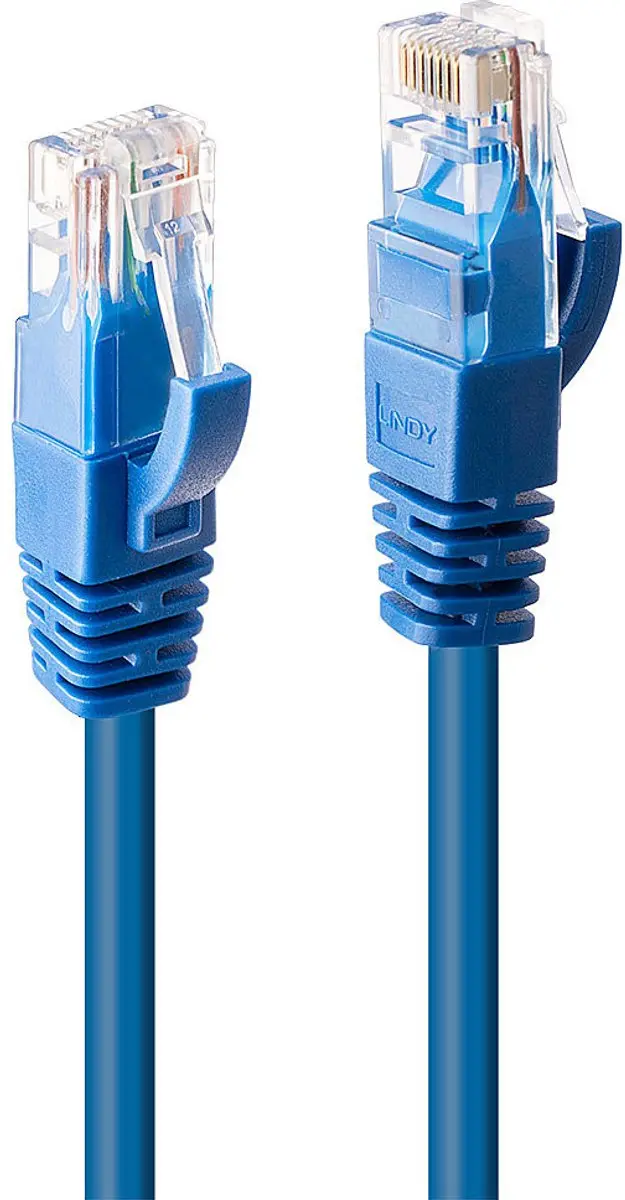 Lindy UTP Category 6 Kabel 50cm - Blauw