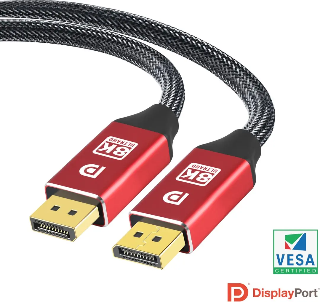 NÖRDIC DP-216 DisplayPort Kabel 8K60Hz 1,5m