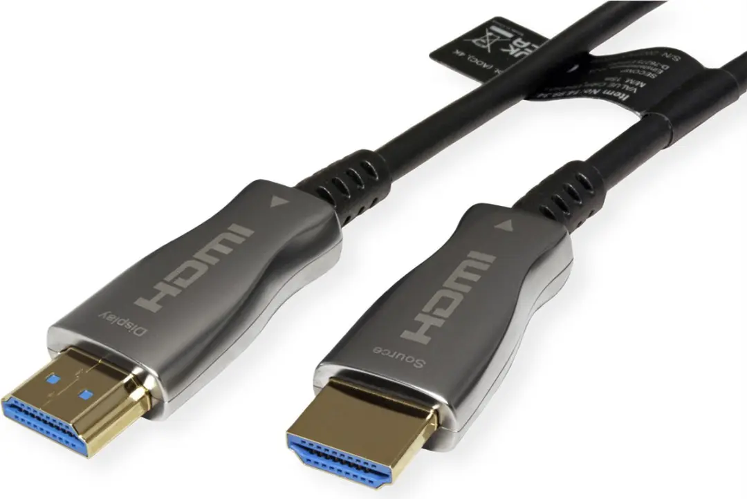 Value Ultra HDMI Actieve Optische 4K Kabel 30m - Zwart