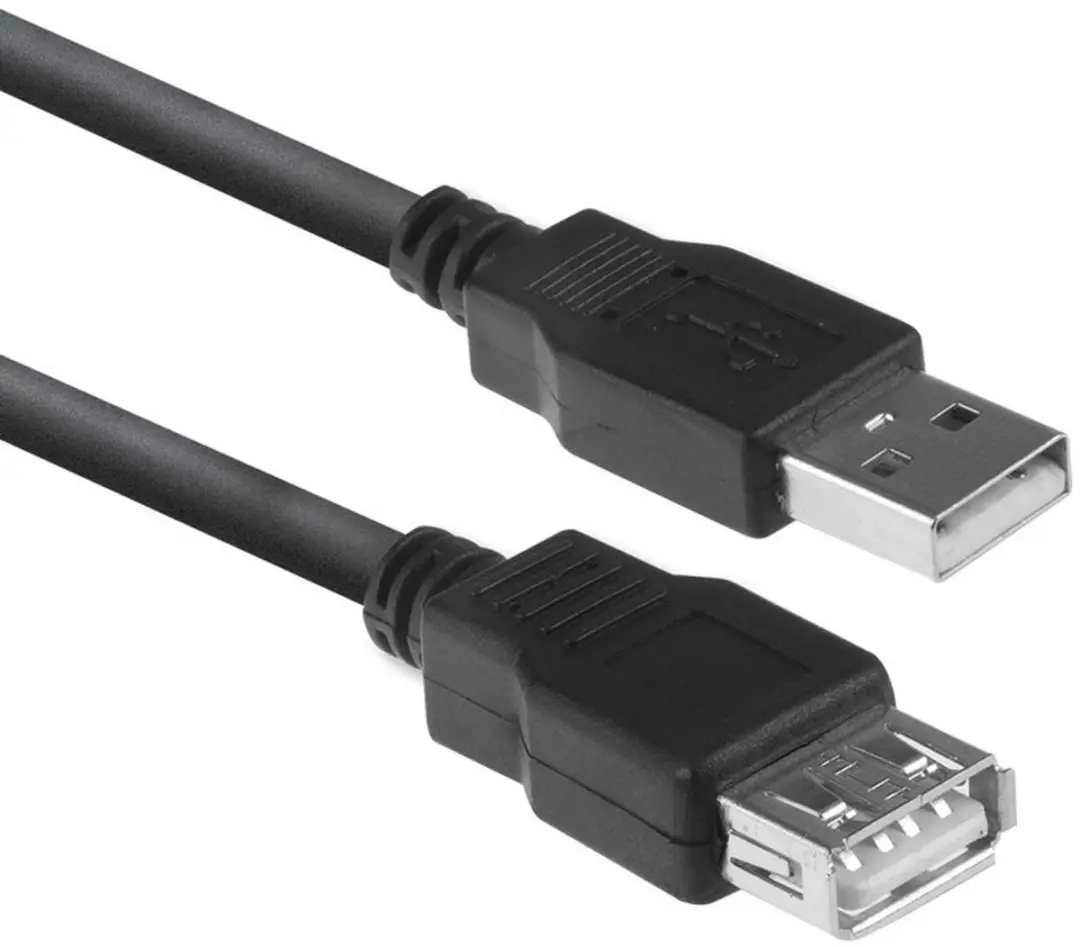 ACT USB 2.0 Verlengkabel A Male