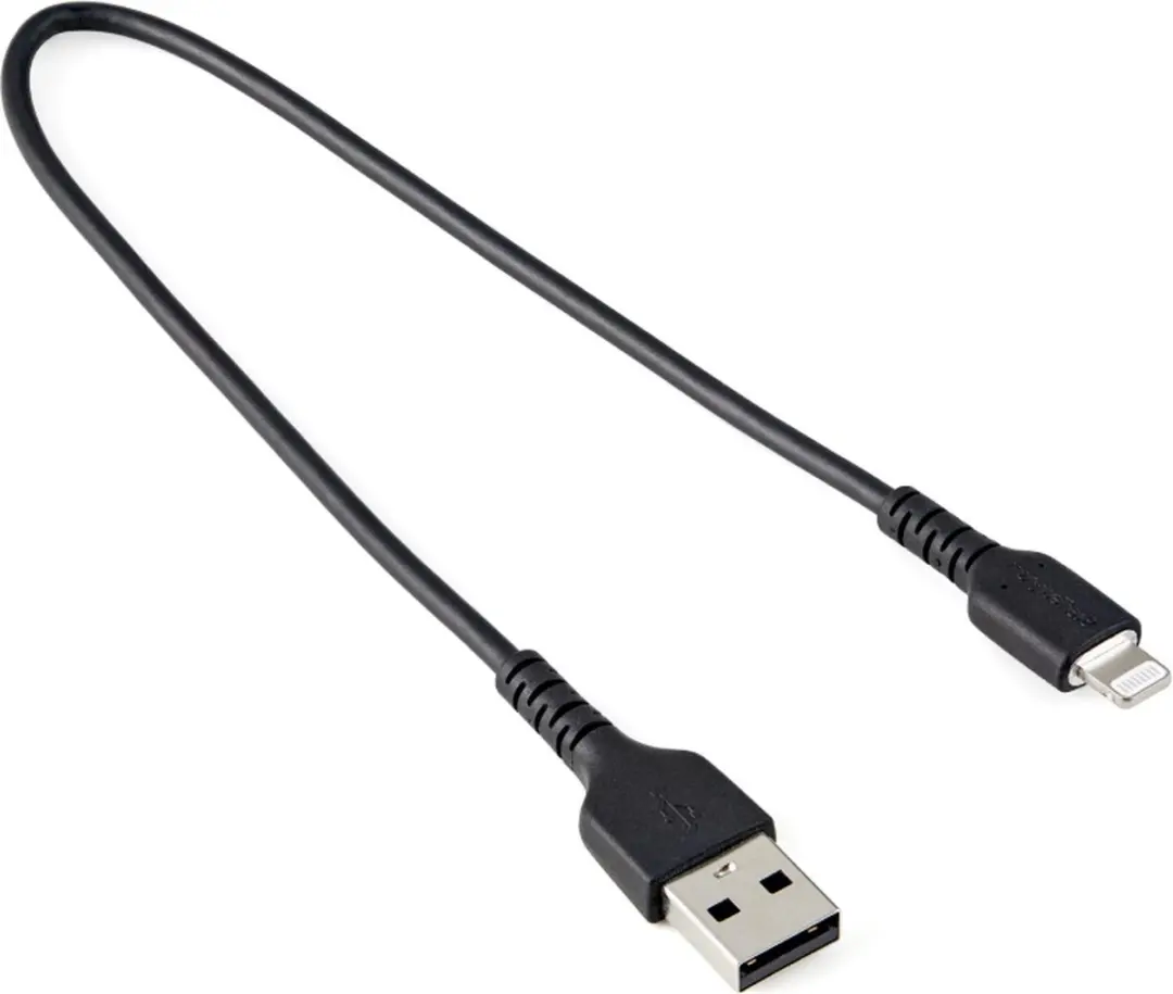 Startech USB A naar Lightning Kabel RUSBLTMM30CMB - Zwart