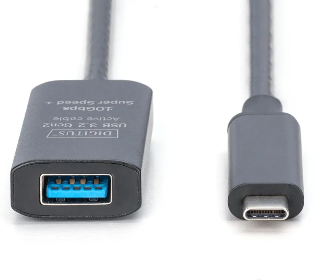 Digitus DA-73113 USB 3.2 Gen2 Kabel - Zwart