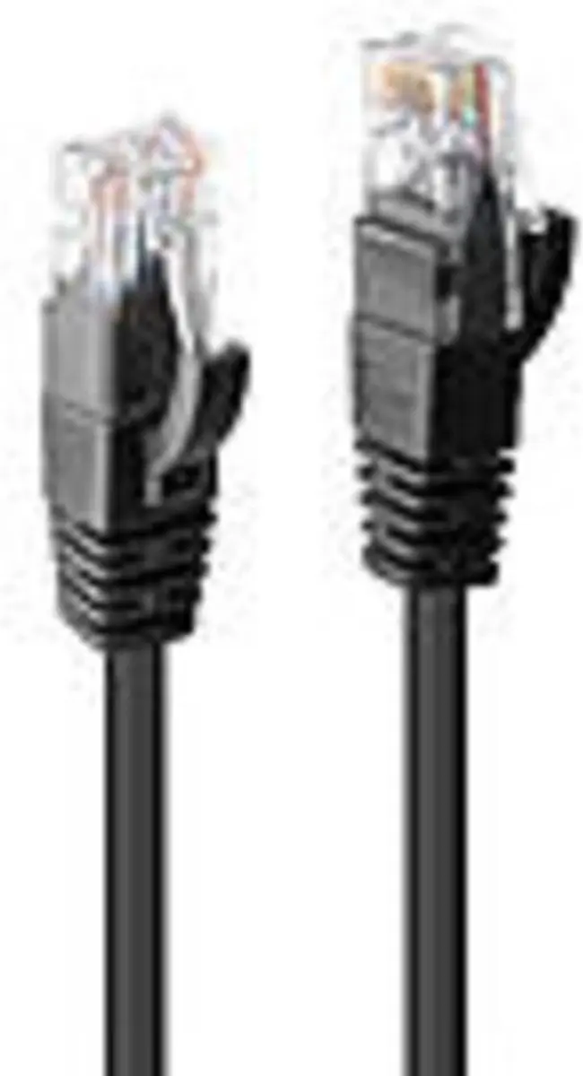 Lindy CAT 6 Patchkabel 3m - RJ45 - Zwart