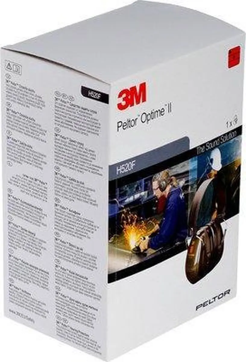 3M Peltor Optime II H520F Oorkappen - Donkergroen