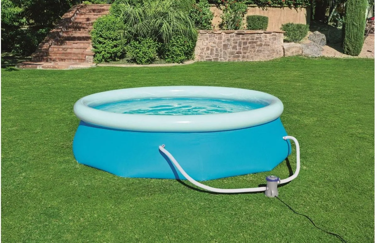 Bestway Fast Set Zwembad Ø365cm x 76cm - 3638L - Blauw