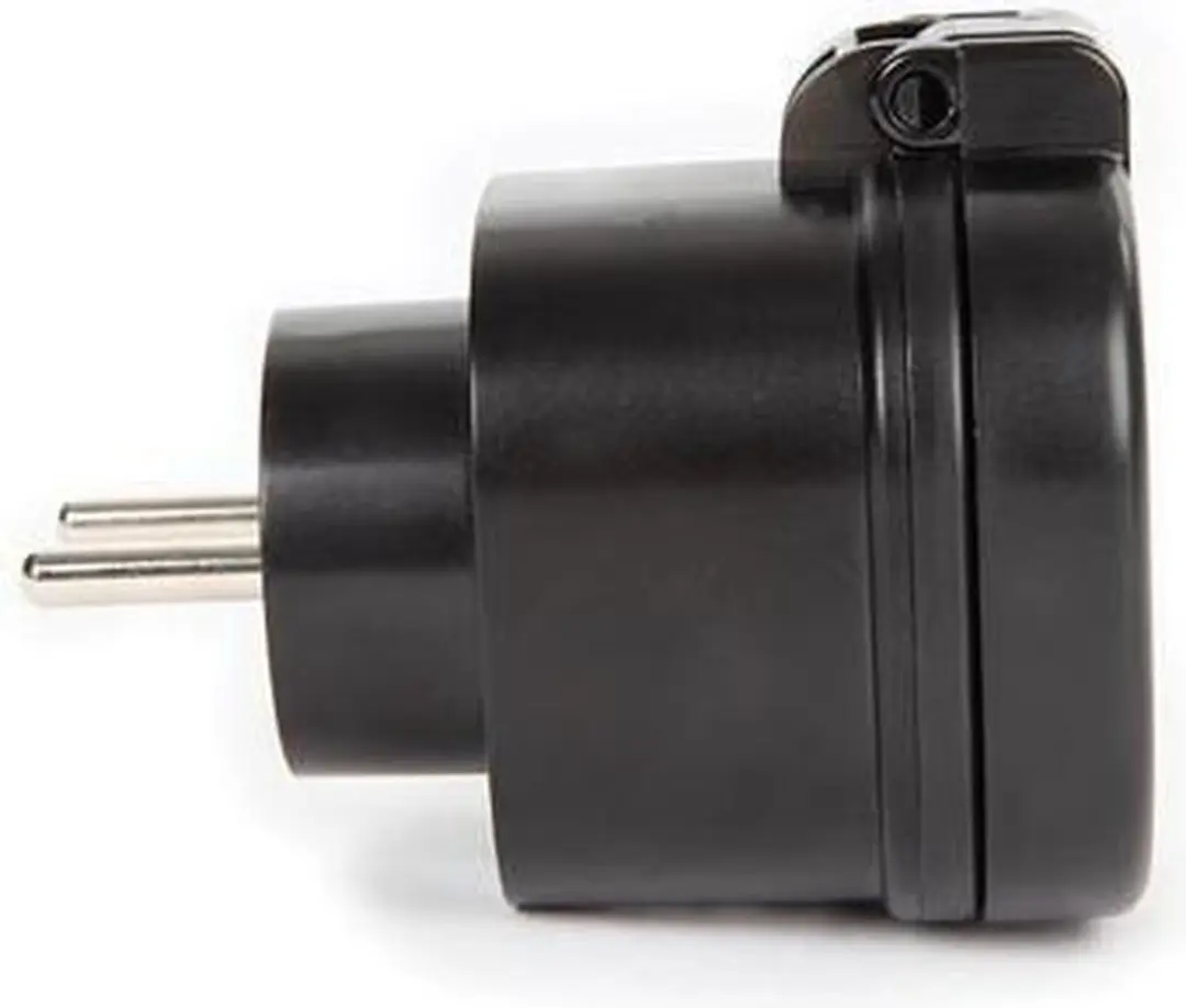 Perel Smart Wifi-Steker 3000W IP44 - Zwart