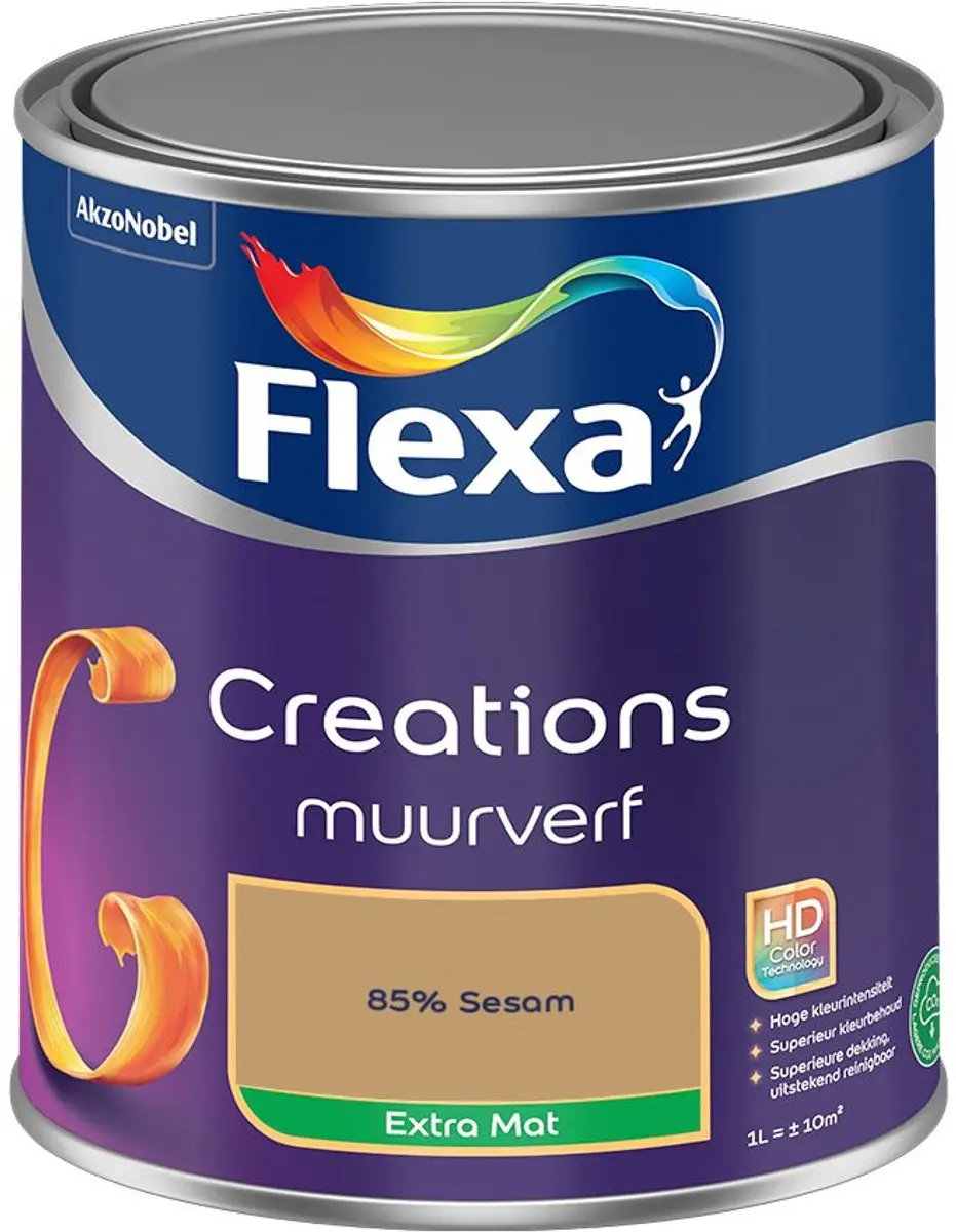 Flexa Creations Muurverf Extra Mat 85% Sesam