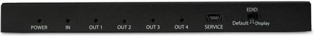 Startech ST124HD202 HDMI Splitter 4 Poorten - 4K 60Hz - Zwart