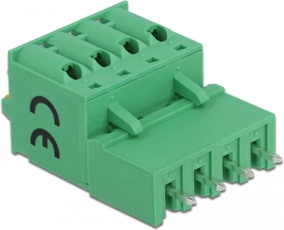 Delock Terminalblokset 4-polig 5.08mm Groen