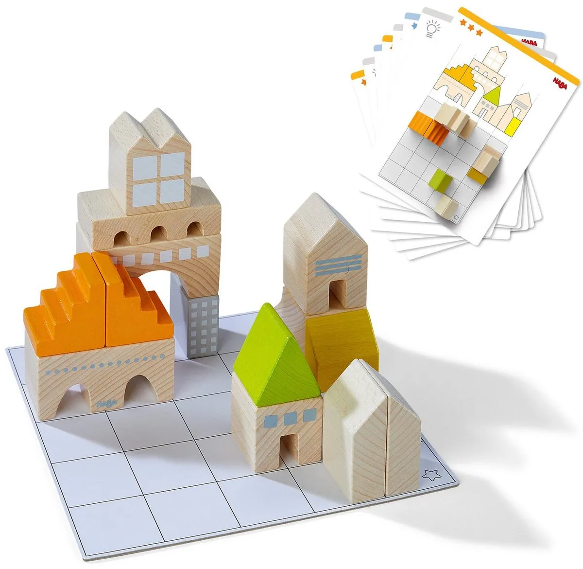 Haba Logica Bouwstenen 43-delig - Multicolor