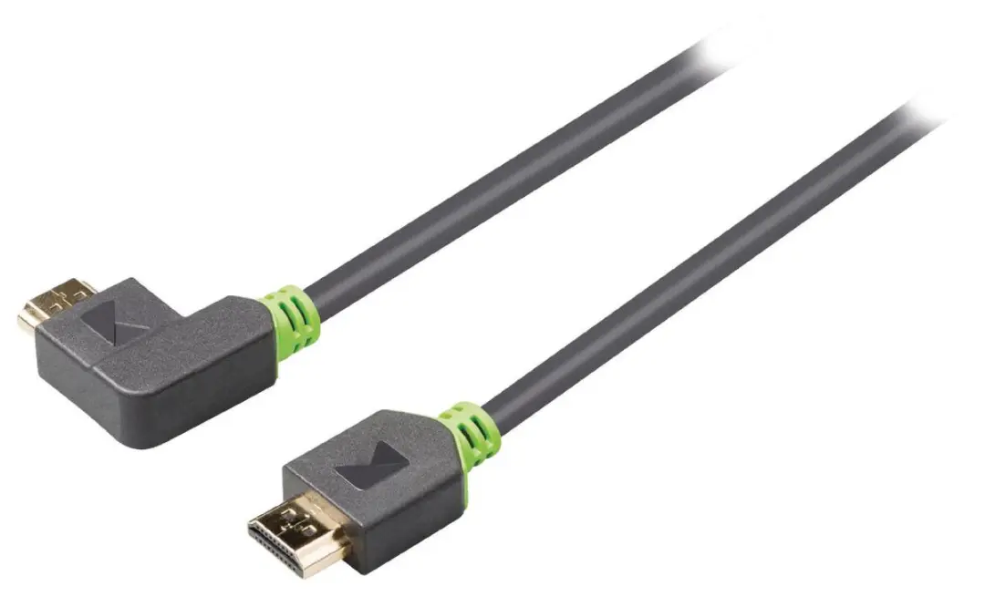 Konig KNV34260E20 HDMI-kabel 2m - Grijs - afbeelding 6 van 6