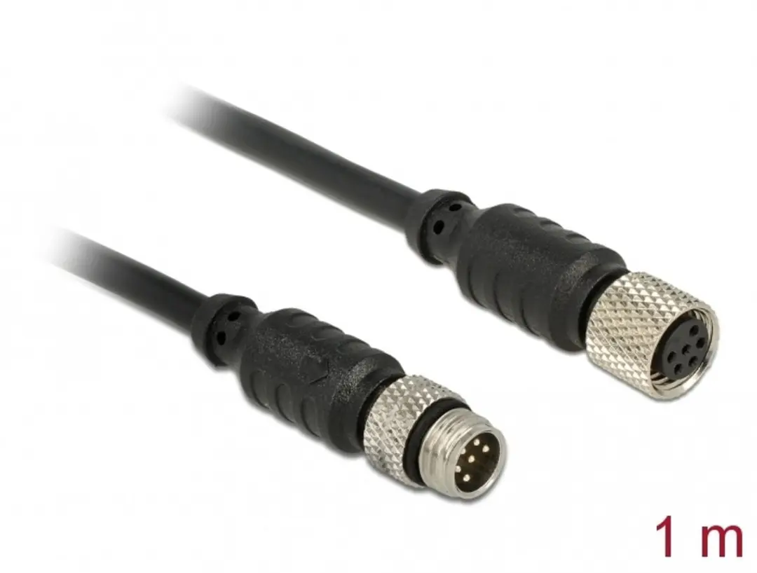 Delock M8 Sensor/Actuator Kabel 6 Pin