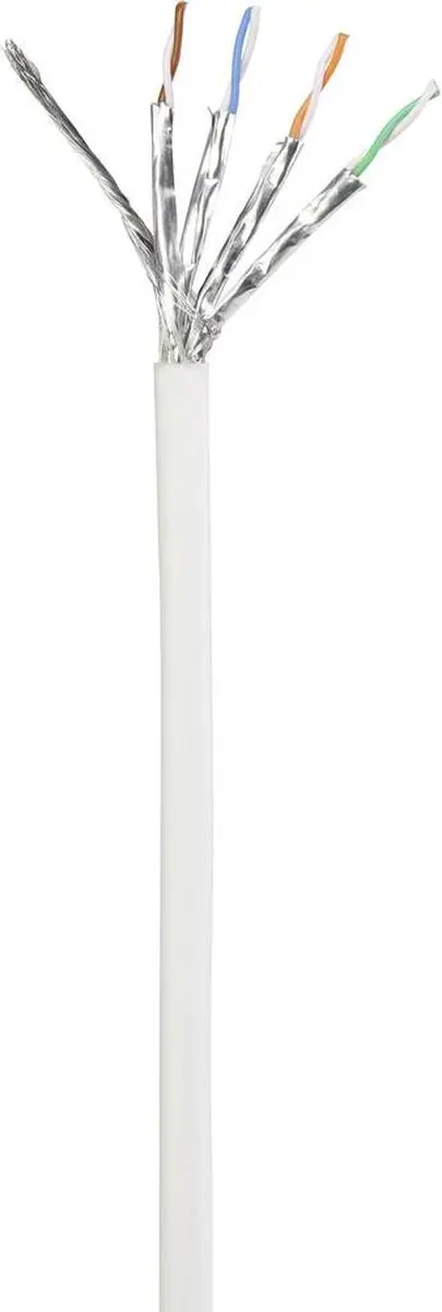 Renkforce RF-5047448 Netwerkkabel CAT 6A S/FTP 15m - Wit