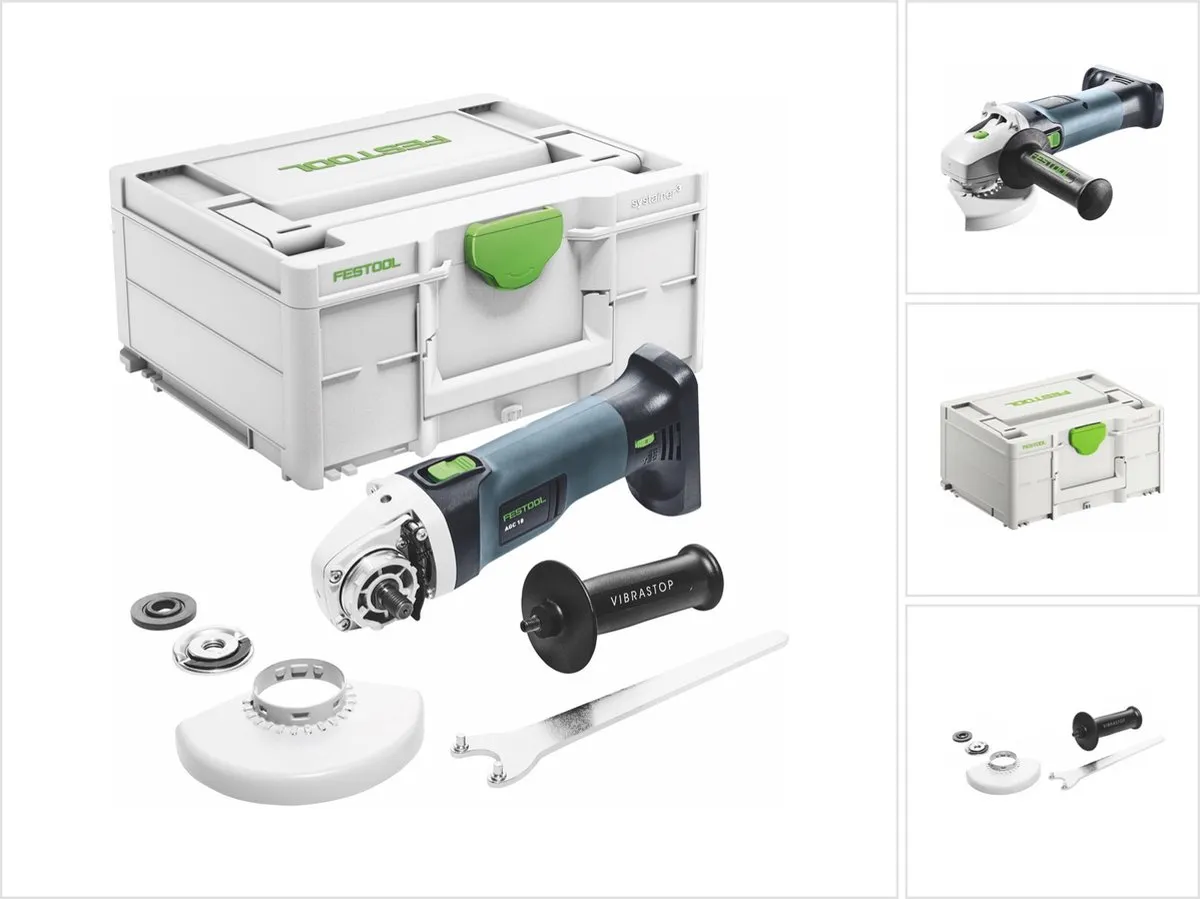 Festool AGC 18-125 EB-Basic Haakse Slijper 125mm - 18V