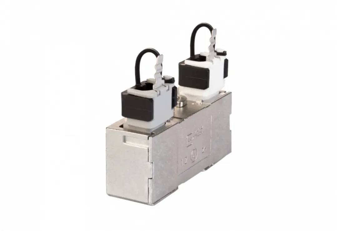 METZ CONNECT RJ45 Netwerk Adapter CAT 7a 130863-06-E
