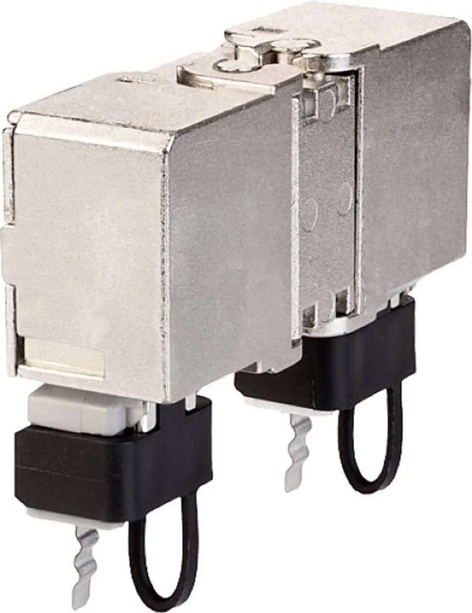 METZ CONNECT RJ45 Netwerk Adapter CAT 7a 130863-06-E - Zilver
