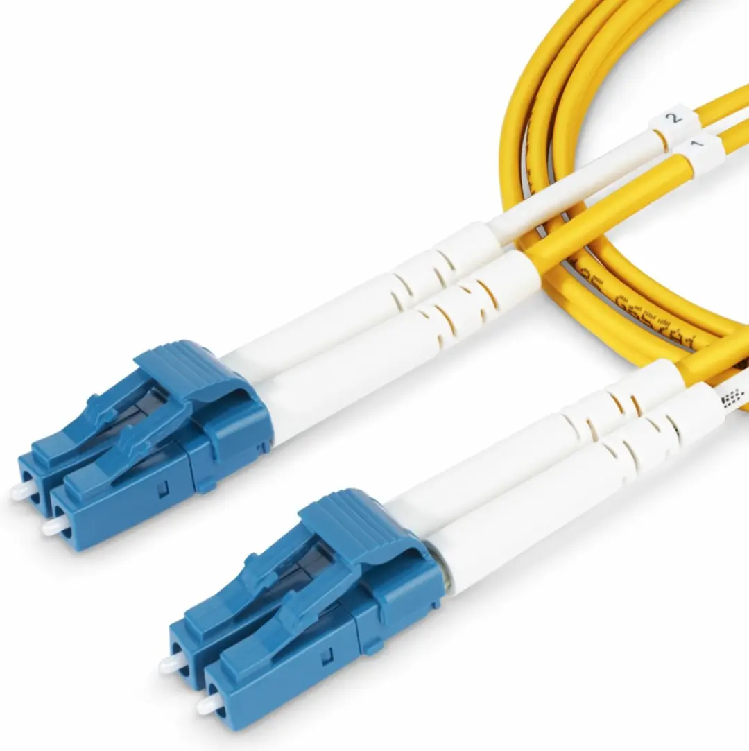 Startech SMDOS2LCLC30M Glasvezelkabel LC-LC 30m - 100G - Geel