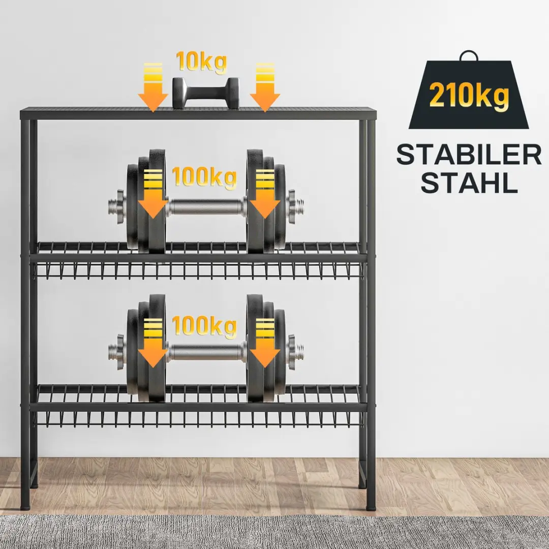 Homcom Kratjesrek 103x33x113,5cm - Zwart