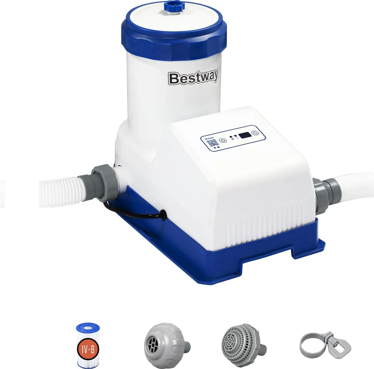 Bestway Cartridge Filterpomp 7,5 m³/u Smart Touch WiFi - 45.424L