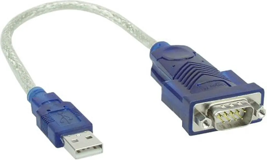 InLine USB-naar-serieel-adapterkabel A naar Sub-D 9-pin - Blauw - afbeelding 6 van 6